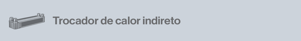 Trocador de calor indireto