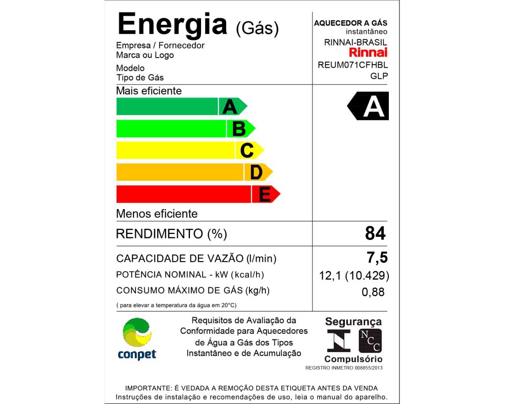 Aquecedor a gás M07